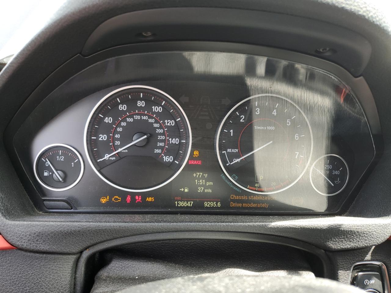 2012 BMW 328 I VIN: WBA3A5C55CF257328 Lot: 69649125