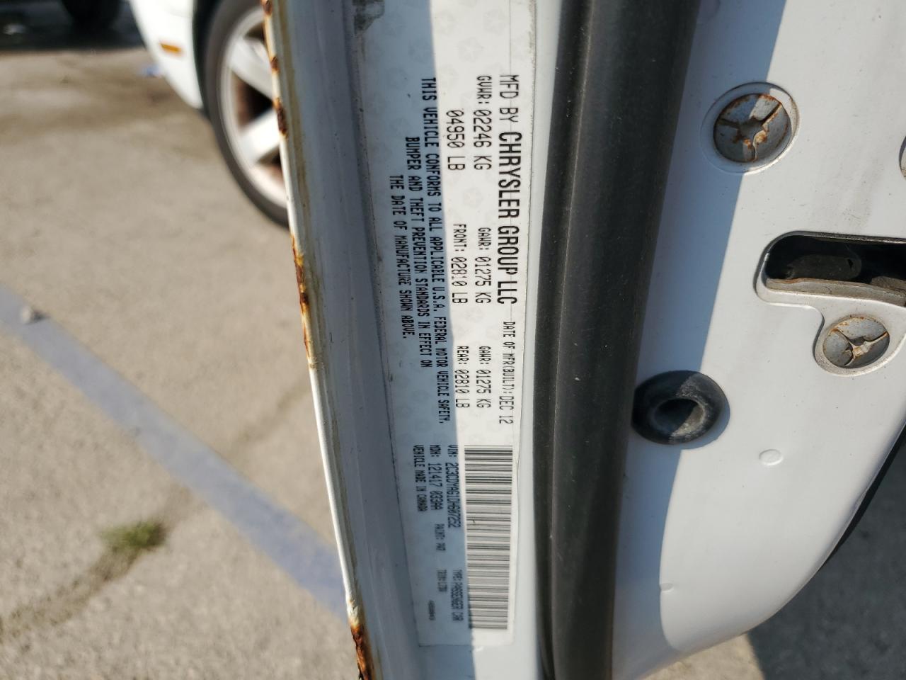 2013 Dodge Challenger Sxt VIN: 2C3CDYAG1DH607252 Lot: 69051025