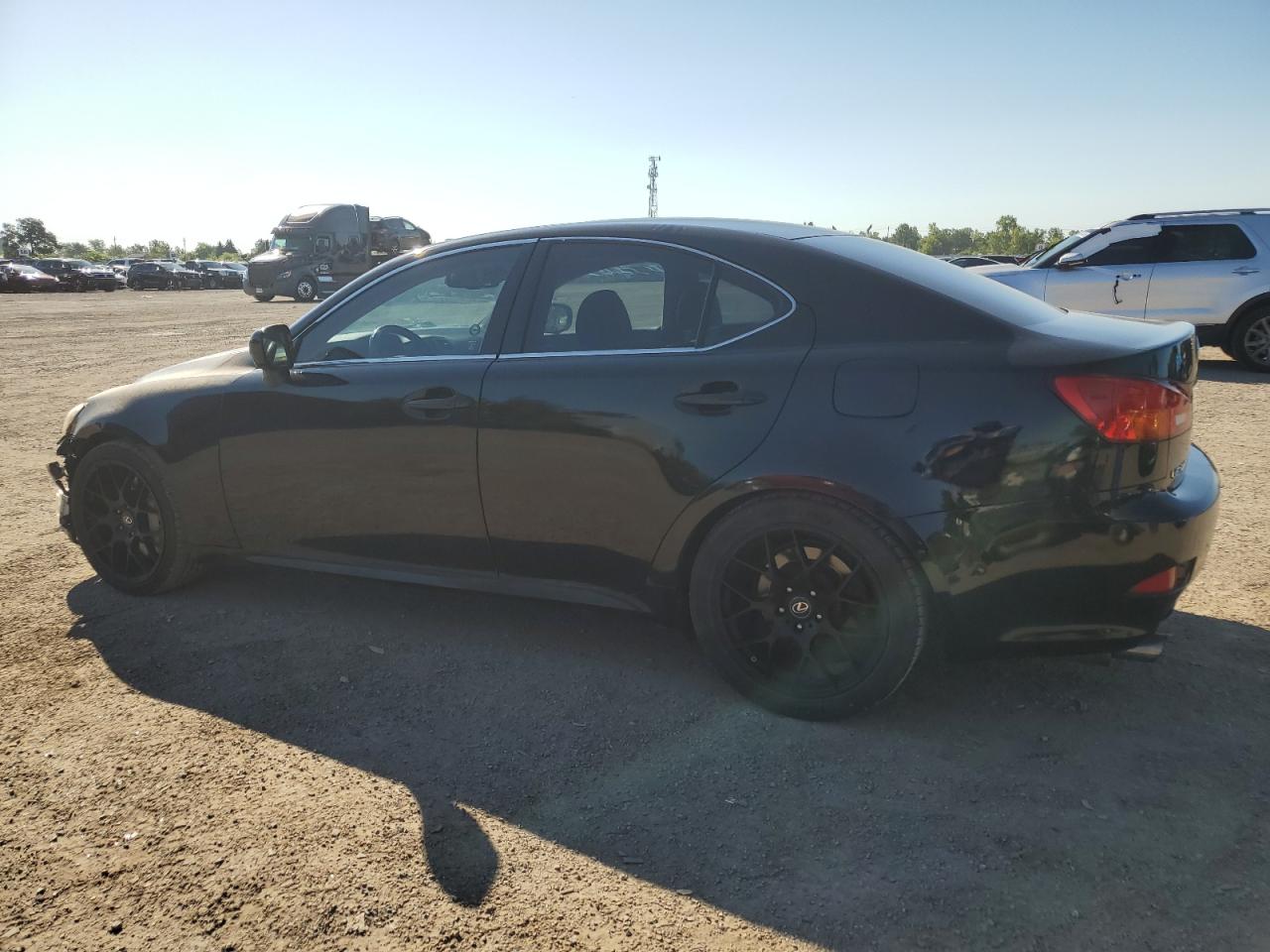 2006 Lexus Is 350 black sedan gas JTHBE262865006976 photo #3