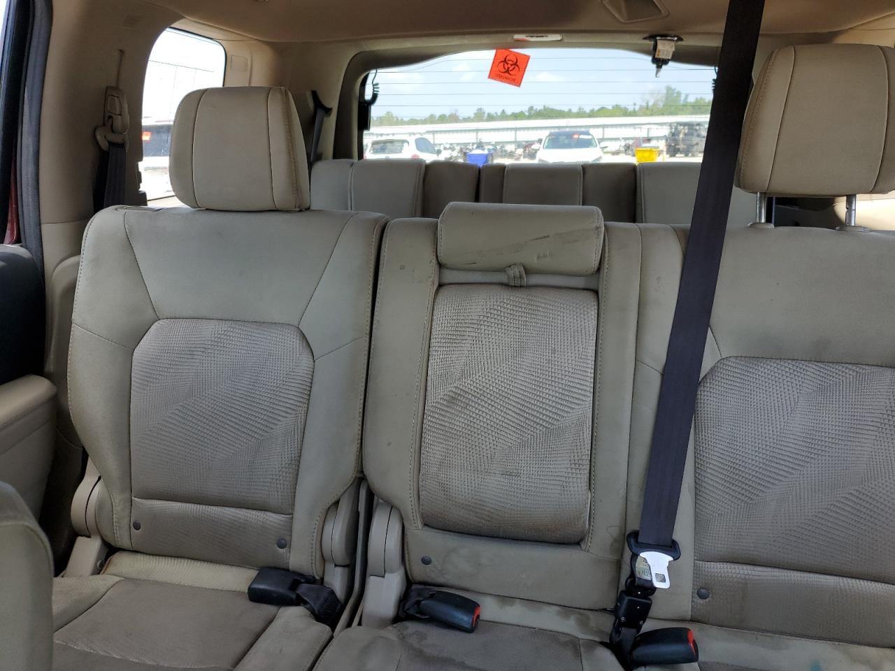 2013 Honda Pilot Lx VIN: 5FNYF3H28DB044540 Lot: 68875965