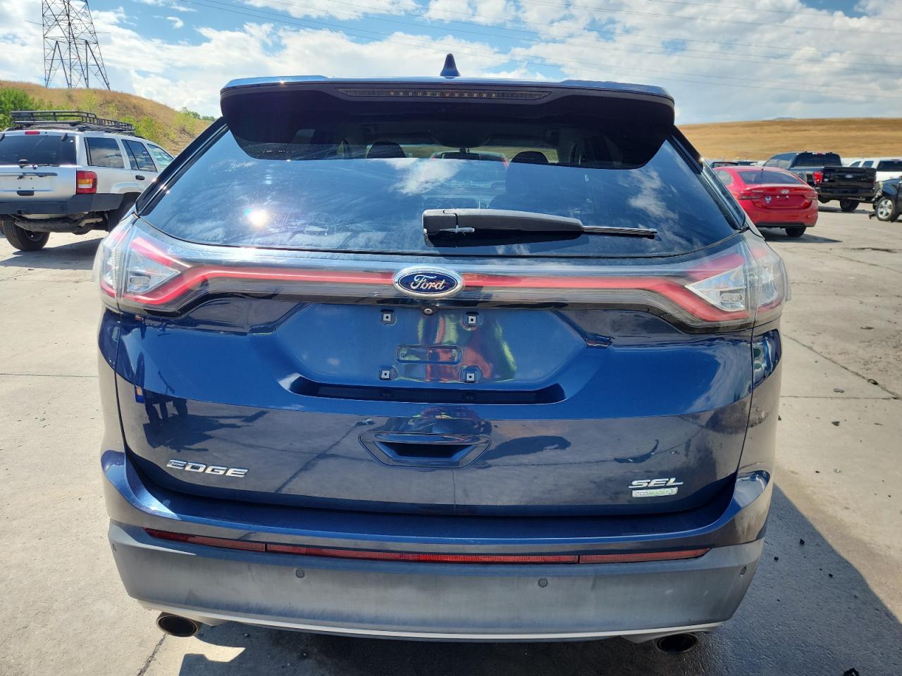 2017 Ford Edge Sel VIN: 2FMPK3J96HBC44653 Lot: 70550375