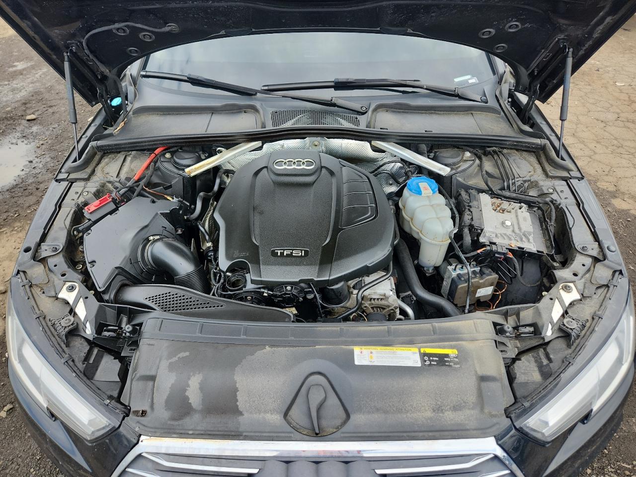 2017 Audi A4 Premium Plus VIN: WAUENAF42HN018714 Lot: 66525605