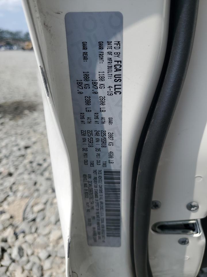 2019 Jeep Compass Latitude VIN: 3C4NJDBB7KT761154 Lot: 67328285