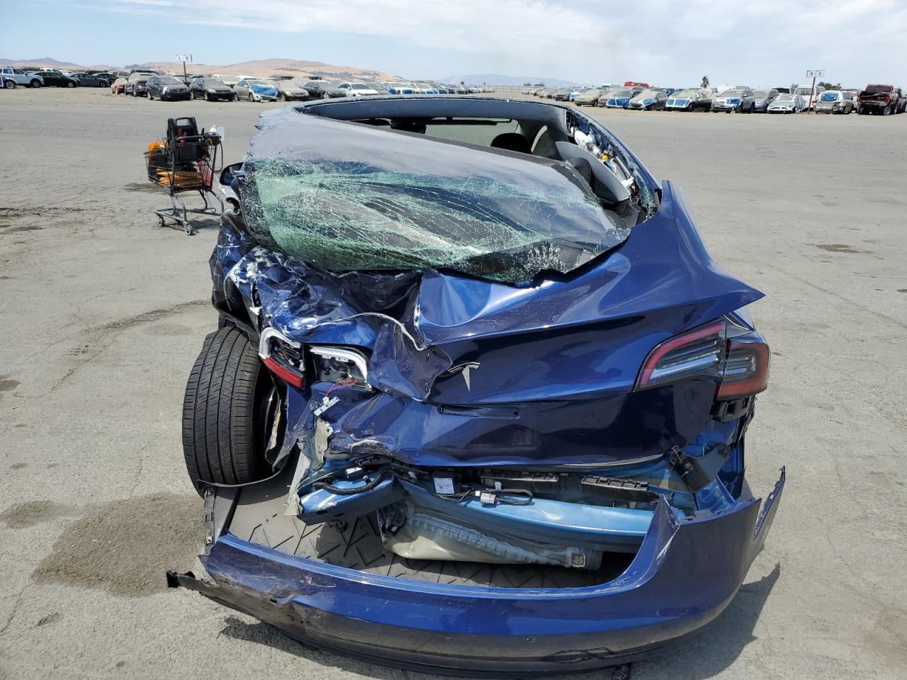 2022 Tesla Model 3 VIN: 5YJ3E1EA2NF307281 Lot: 68118015