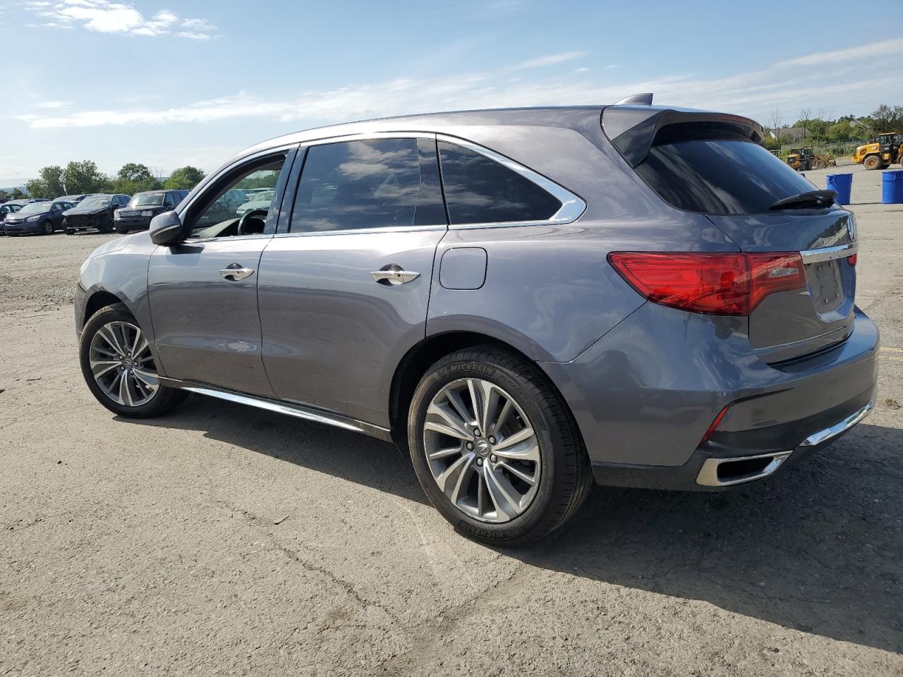 2018 Acura Mdx Technology grey null gas 5J8YD4H56JL028708 photo #3