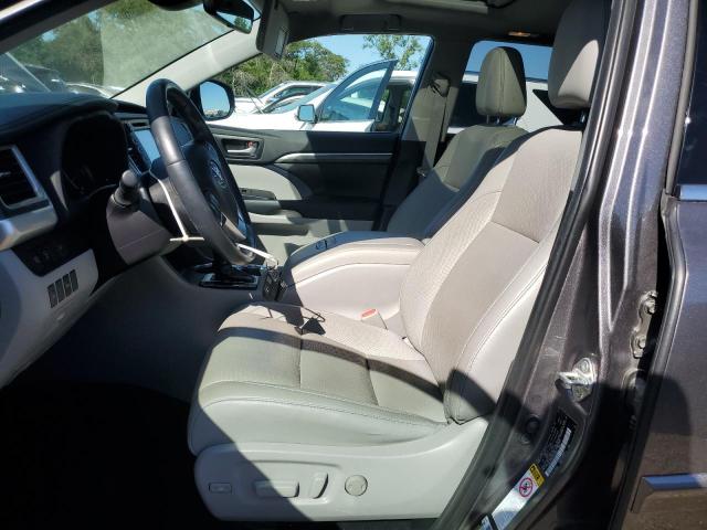  TOYOTA HIGHLANDER 2019 Серый