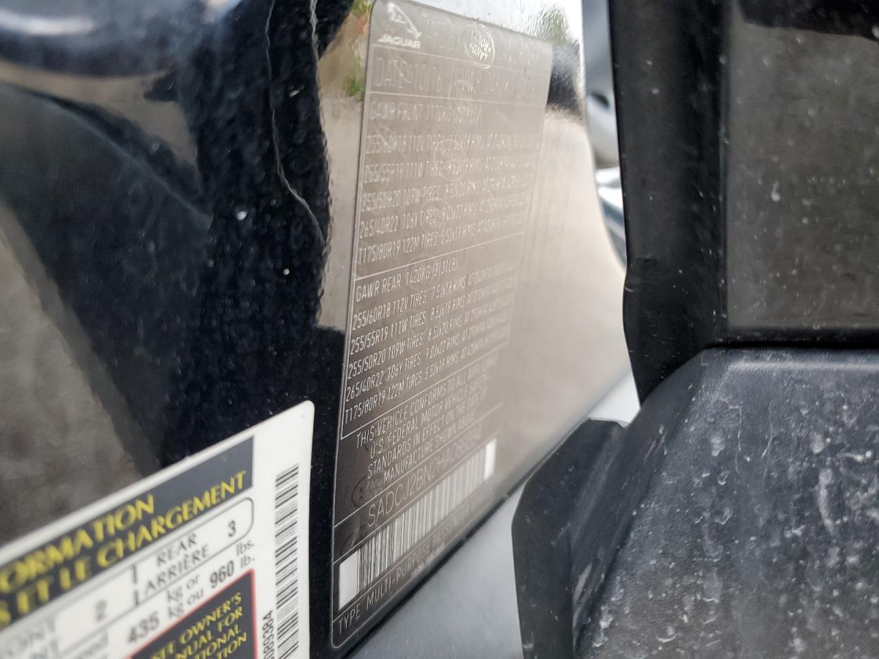 2017 Jaguar F-Pace Premium VIN: SADCJ2BN2HA089384 Lot: 68904345