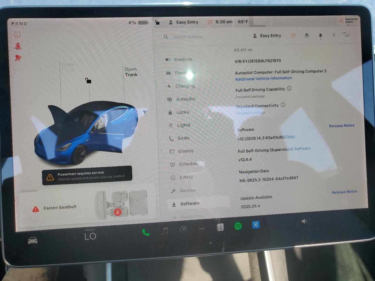 5YJ3E1EB9LF621970 2020 Tesla Model 3