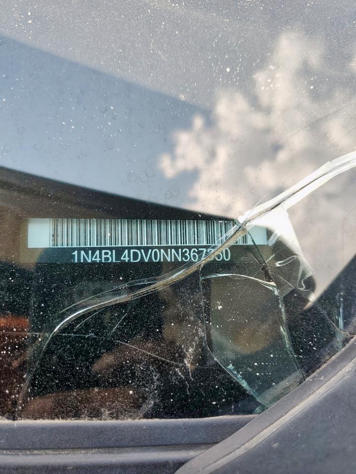 2022 Nissan Altima Sv VIN: 1N4BL4DV0NN367350 Lot: 69920735