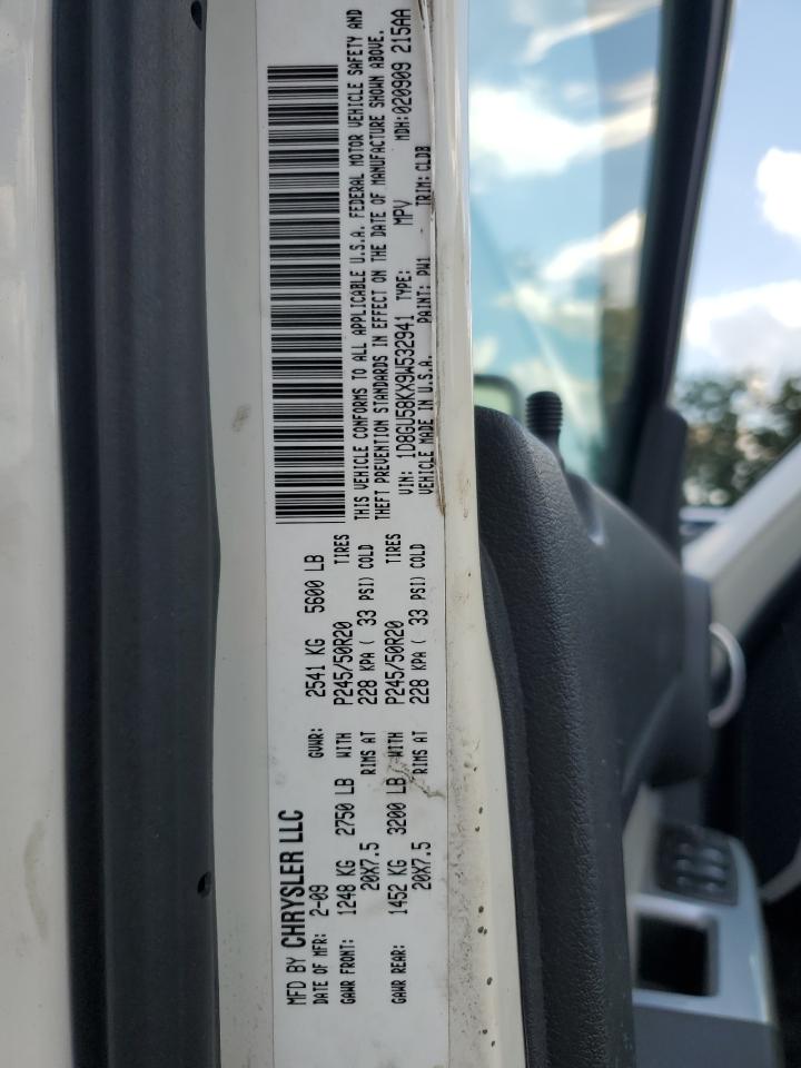 2009 Dodge Nitro Slt VIN: 1D8GU58KX9W532941 Lot: 70668495