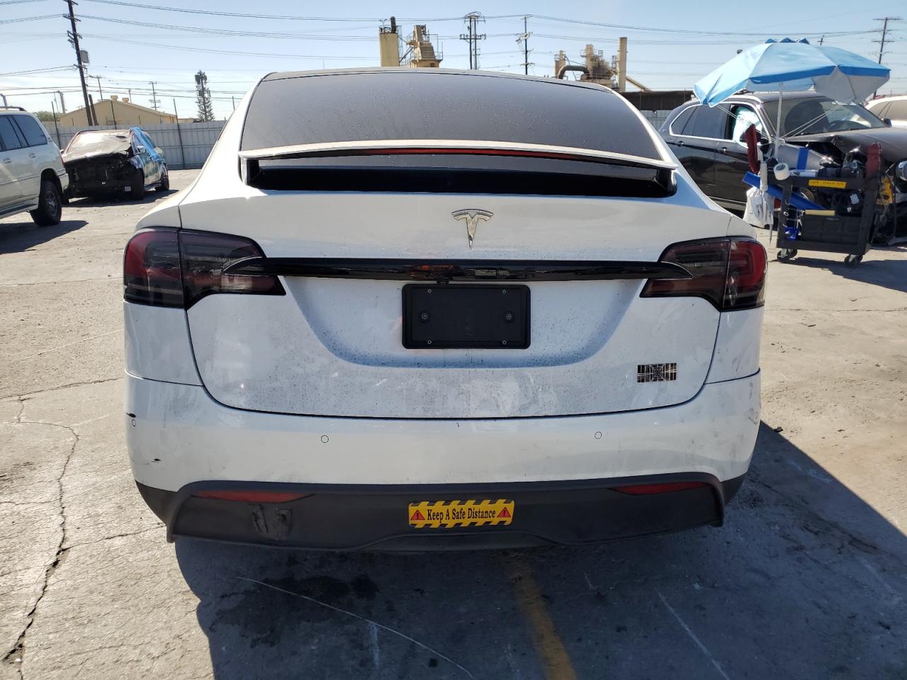 2022 Tesla Model X VIN: 7SAXCBE67NF345066 Lot: 68871425