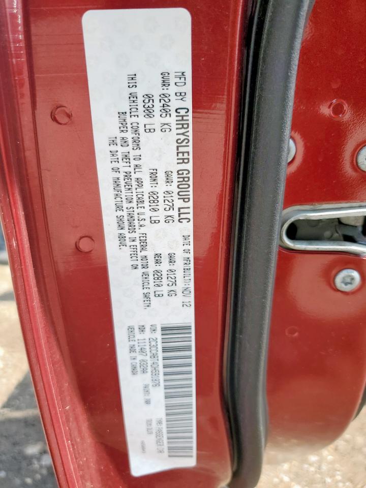 2013 Chrysler 300 S VIN: 2C3CCABT4DH591876 Lot: 70829965