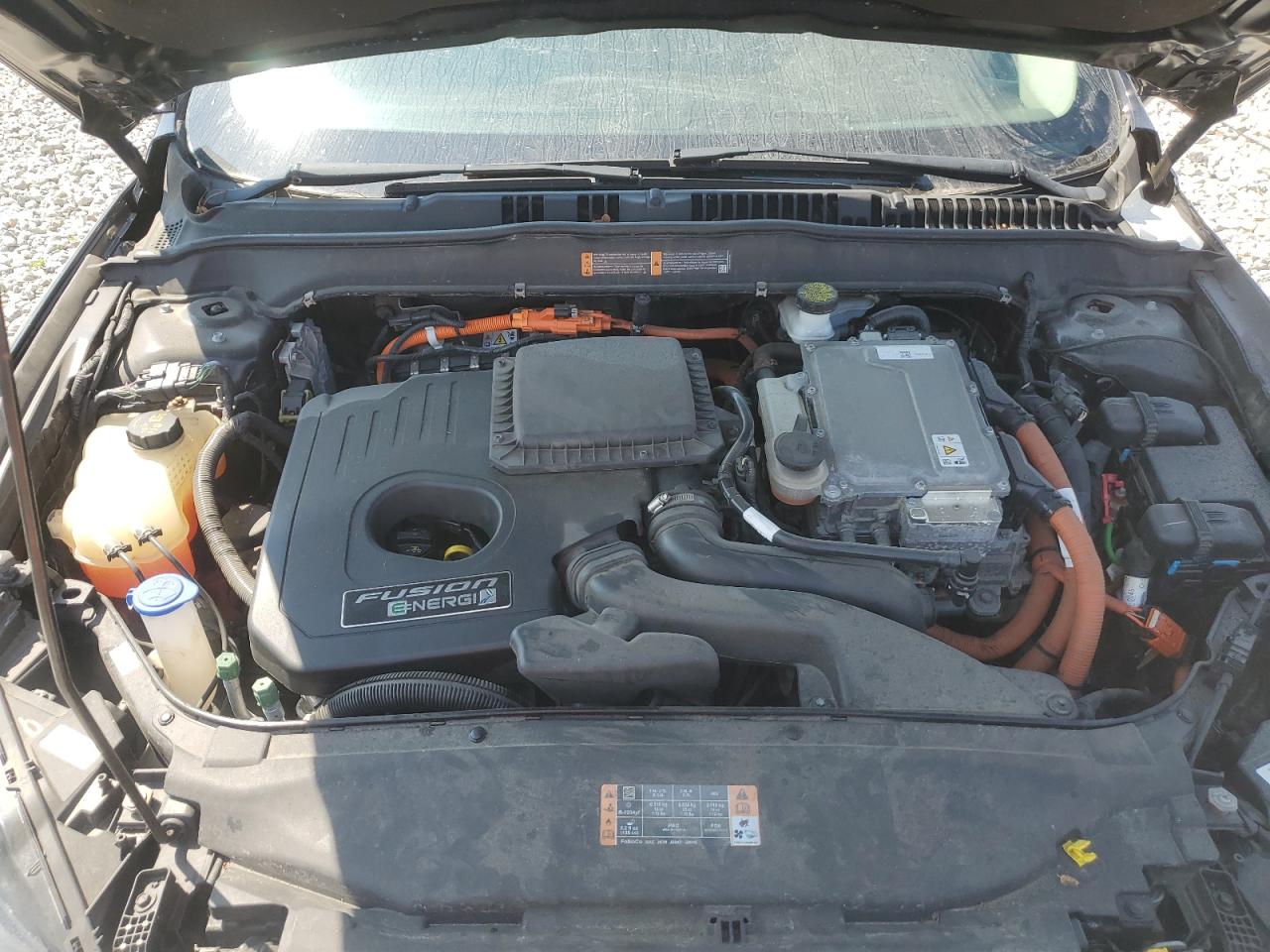 2017 Ford Fusion Titanium Phev VIN: 3FA6P0SU0HR127709 Lot: 66604365