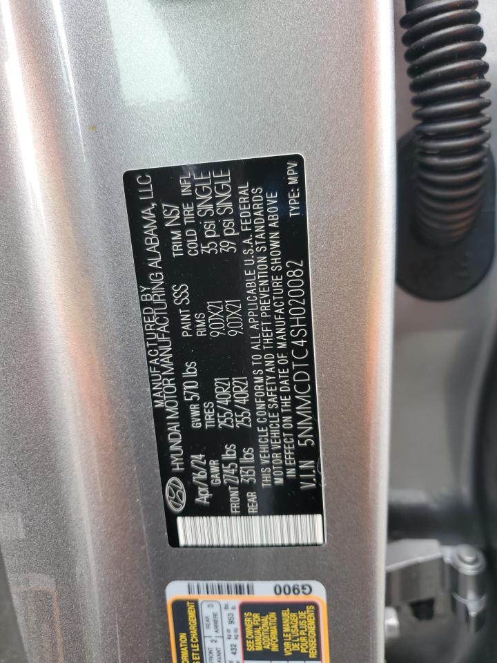 2025 Genesis Gv70 Base VIN: 5NMMCDTC4SH020082 Lot: 68103905