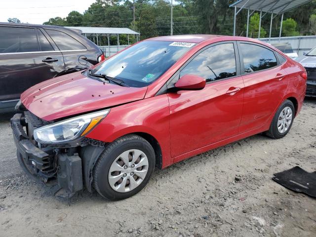  HYUNDAI ACCENT 2015 Red