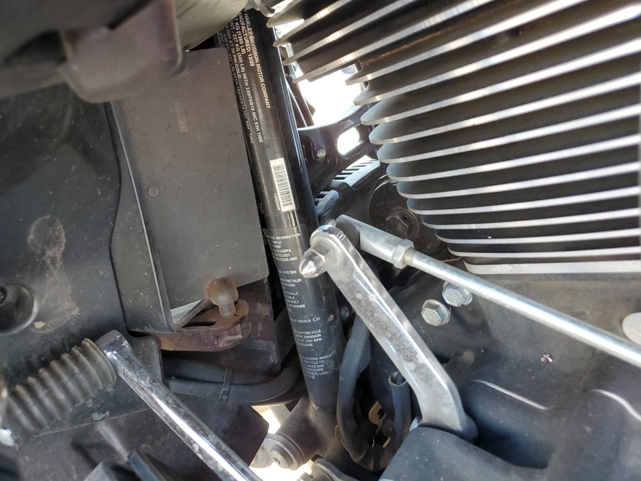 2021 Harley-Davidson Fltrk VIN: 1HD1KZF11RB604636 Lot: 66507825