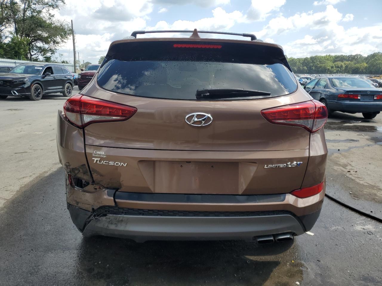 2016 Hyundai Tucson Limited VIN: KM8J33A29GU252096 Lot: 68467165