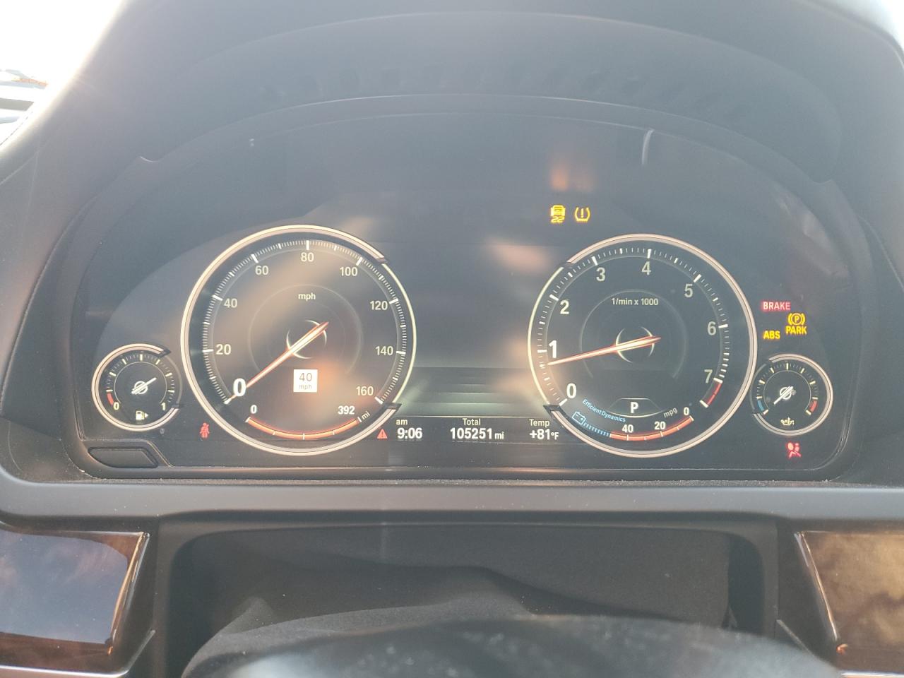 2015 BMW 750 Li VIN: WBAYE8C51FD781393 Lot: 69856865