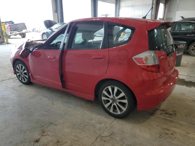  HONDA FIT 2012 Czerwony