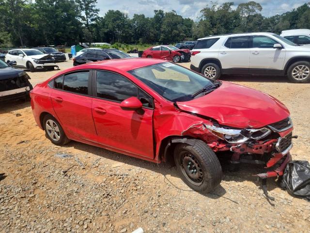  CHEVROLET CRUZE 2017 Czerwony