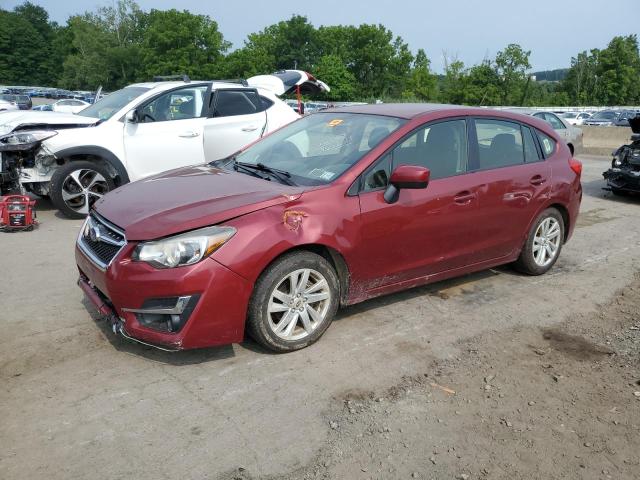  SUBARU IMPREZA 2016 Czerwony