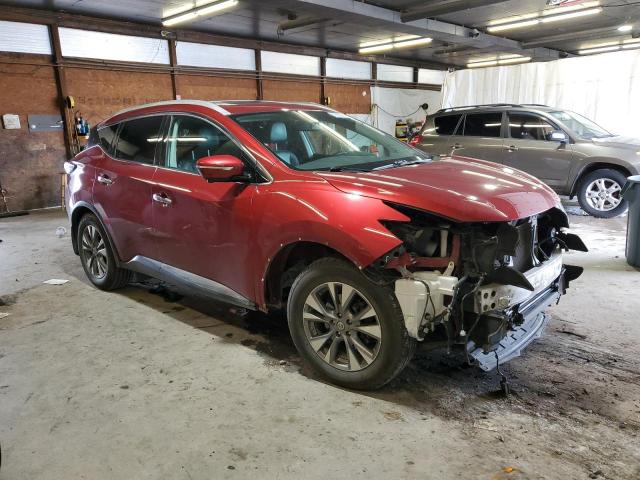  NISSAN MURANO 2015 Czerwony