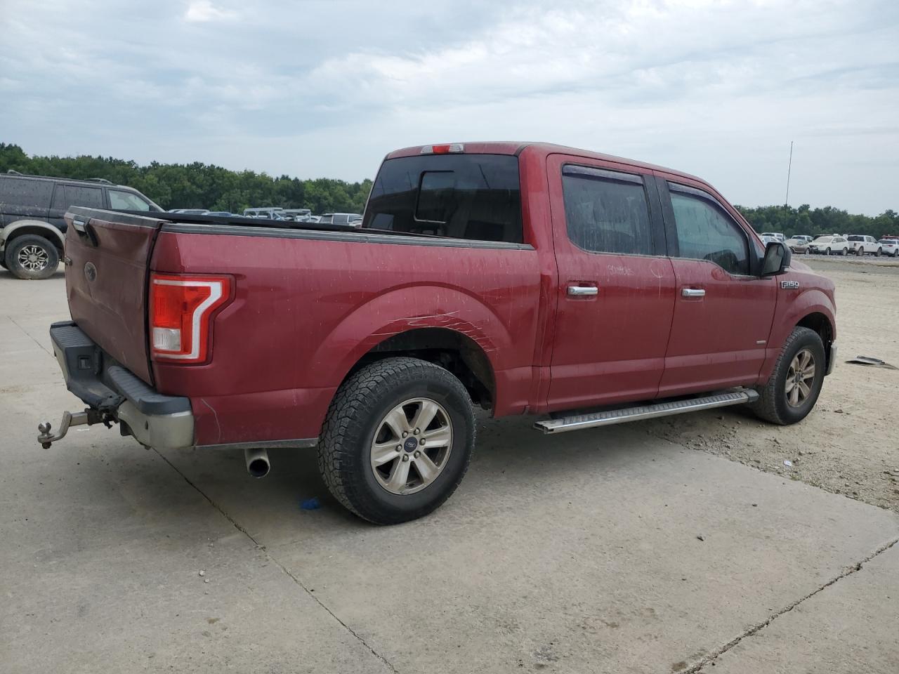 2016 Ford F150 Supercrew red other gas 1FTEW1CPXGKD50298 photo #4