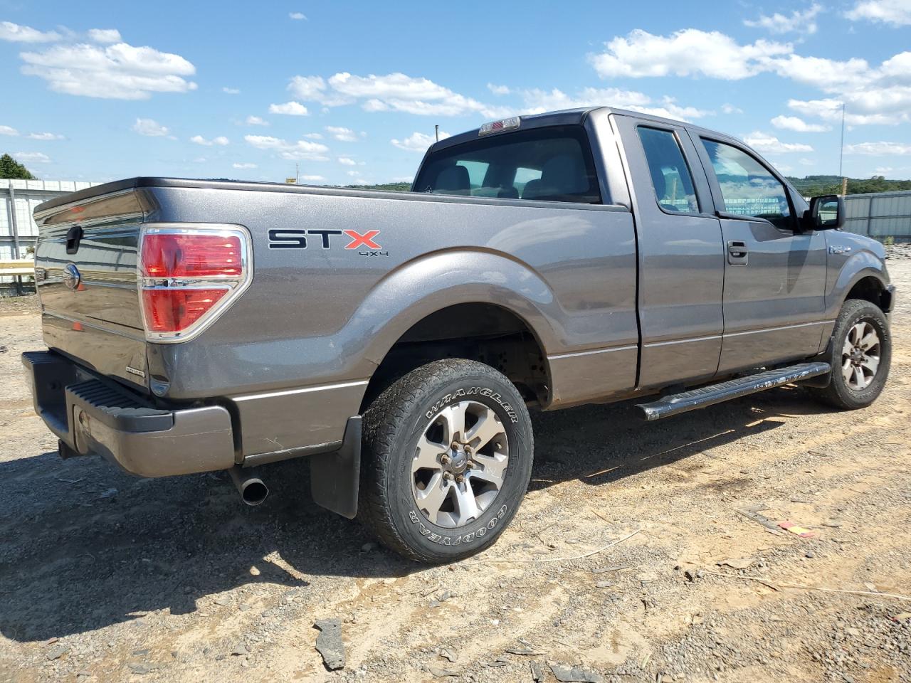 2013 Ford F150 Super Cab grey null flexible 1FTFX1EFXDFD98393 photo #4