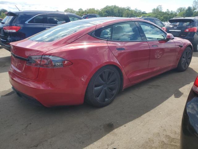  TESLA MODEL S 2021 Czerwony