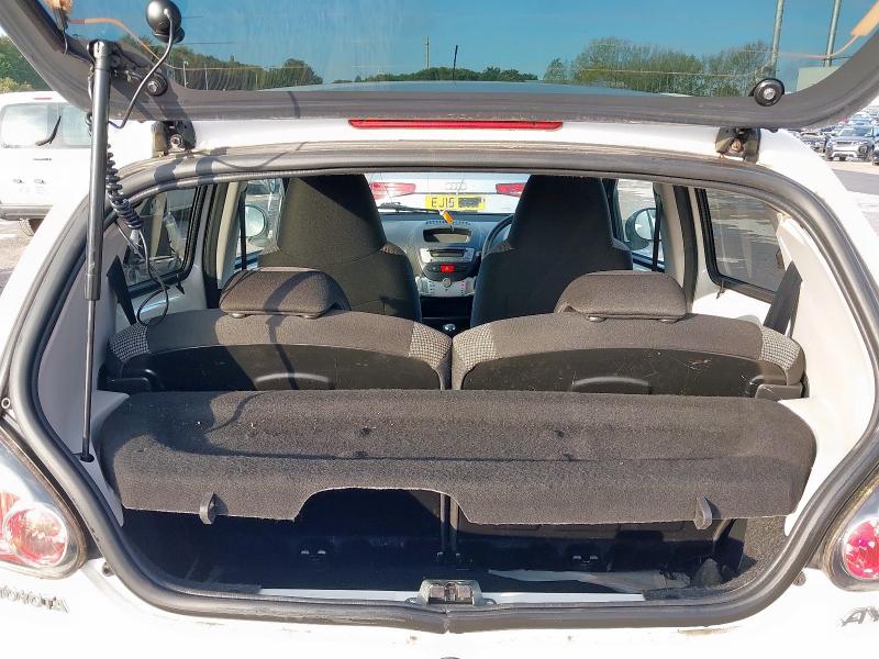 2013 TOYOTA AYGO FIRE