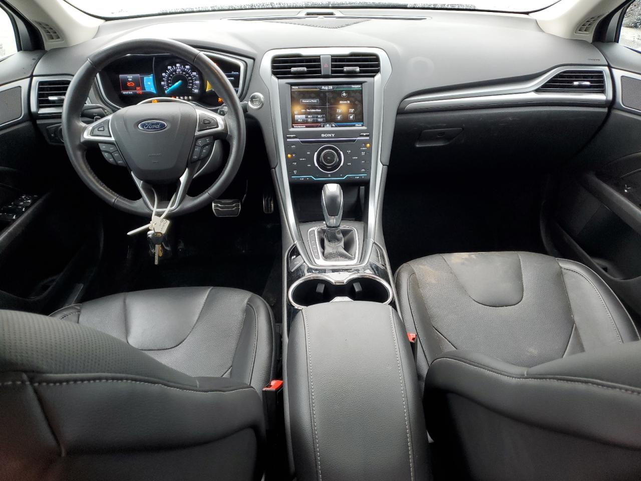 2014 Ford Fusion Titanium VIN: 3FA6P0D98ER347961 Lot: 70900855