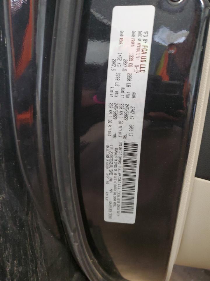 2018 Chrysler Pacifica Limited VIN: 2C4RC1GG8JR116089 Lot: 66885585