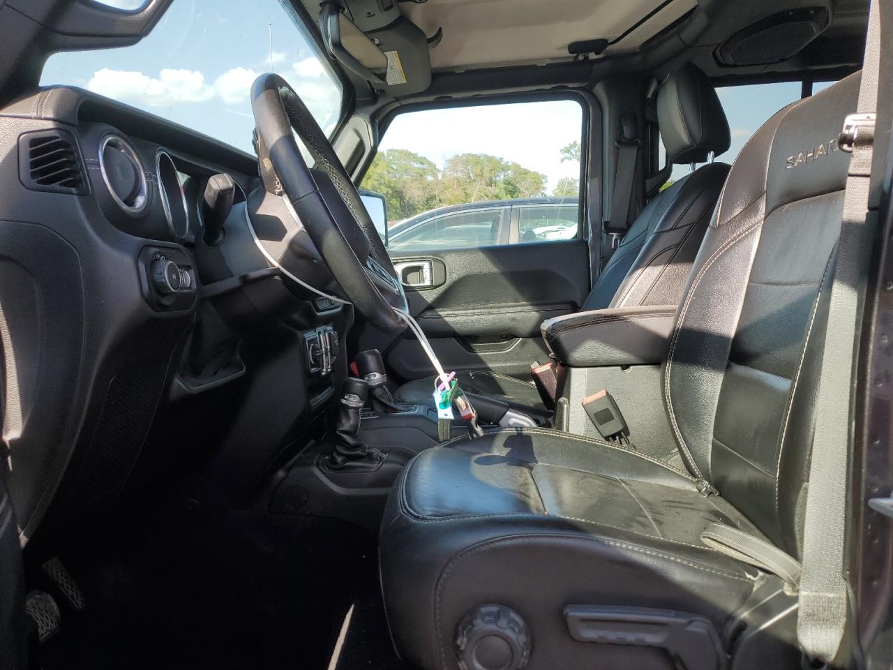 2019 Jeep Wrangler Unlimited Sahara VIN: 1C4HJXENXKW515441 Lot: 70750325