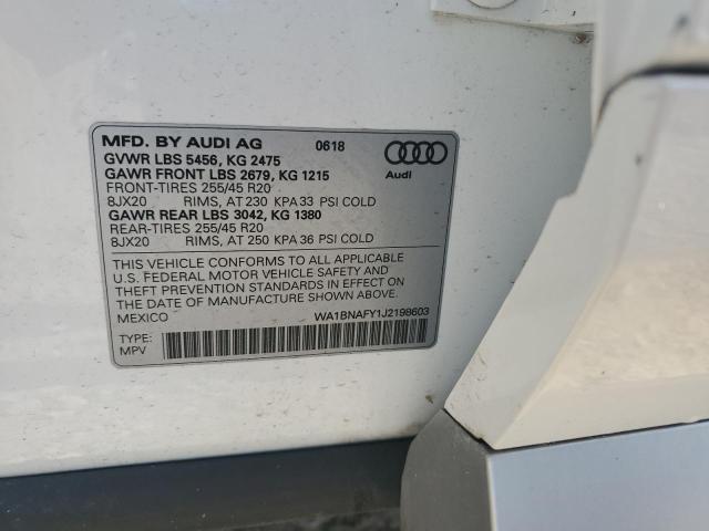 2018 AUDI Q5 PREMIUM PLUS  