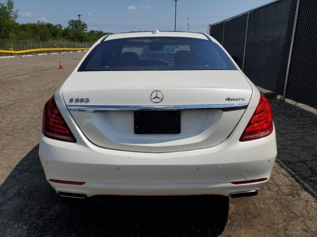 Sedans MERCEDES-BENZ S-CLASS 2015 Biały