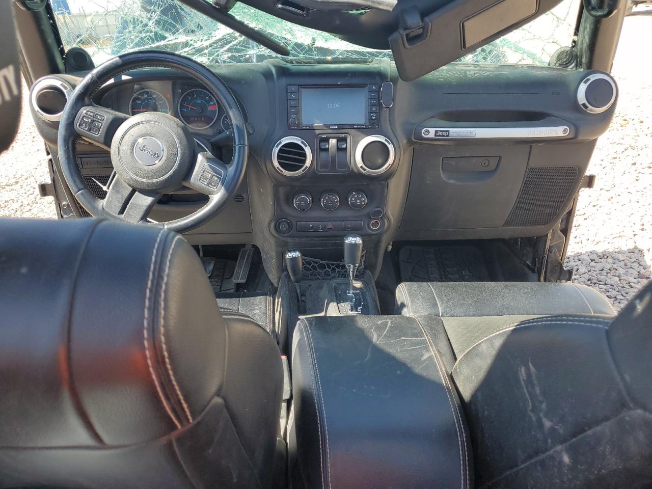 2012 Jeep Wrangler Rubicon VIN: 1C4HJWCG7CL237681 Lot: 70390005