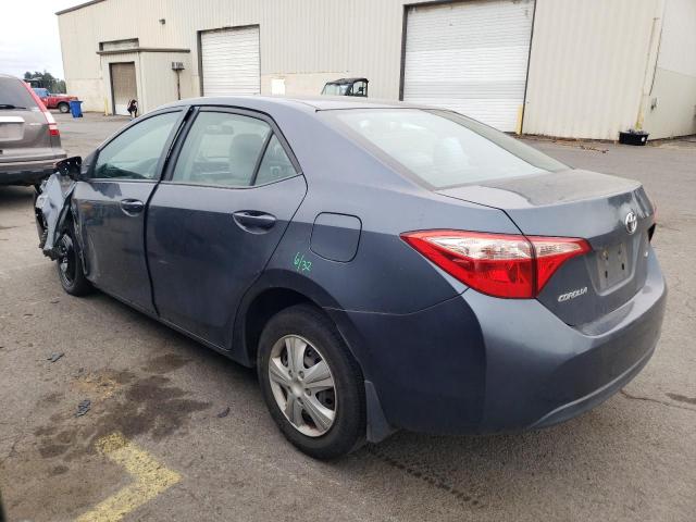  TOYOTA COROLLA 2017 Синий