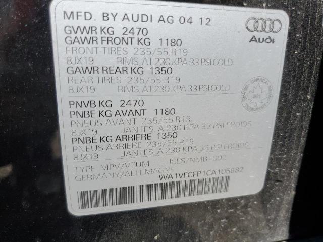 2012 AUDI Q5 PREMIUM PLUS  