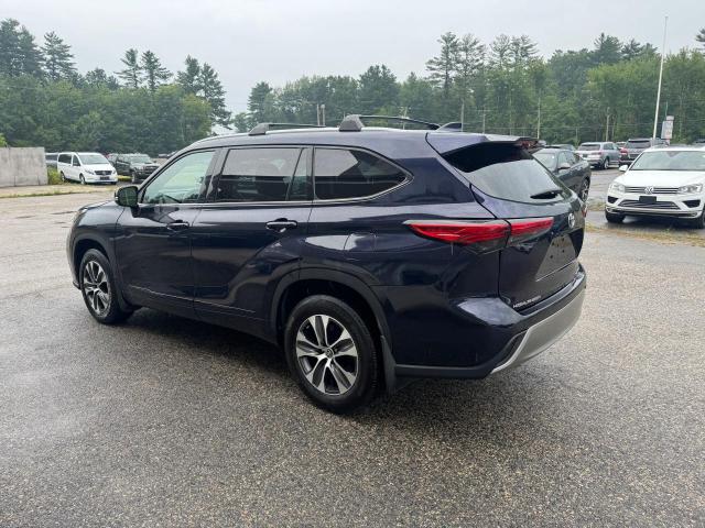  TOYOTA HIGHLANDER 2022 Blue