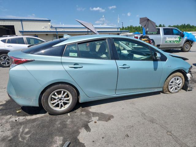  TOYOTA PRIUS 2017 Бирюзовый