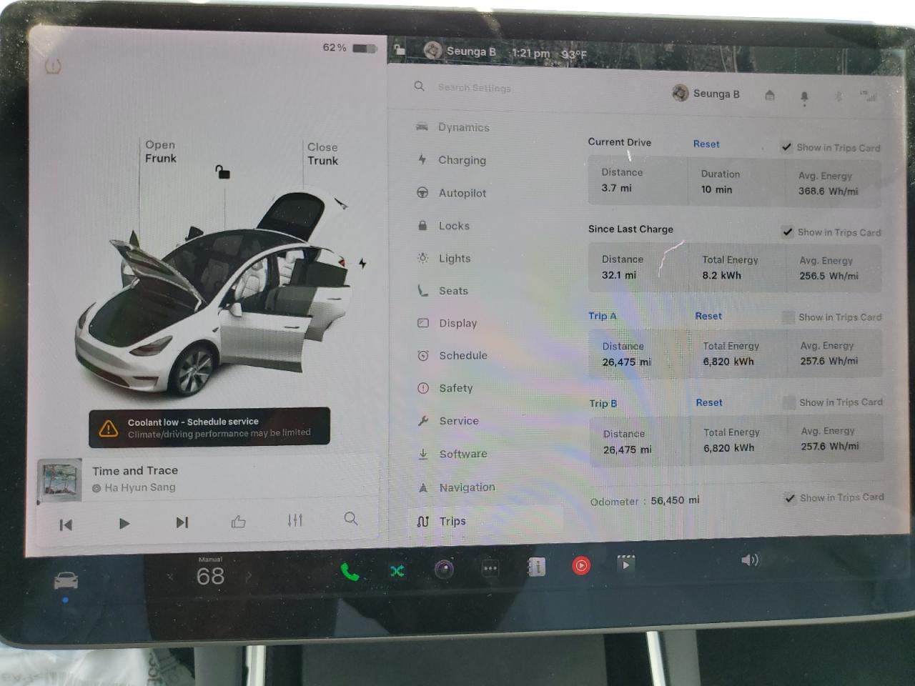 2020 Tesla Model Y VIN: 5YJYGDEEXLF043180 Lot: 68441985