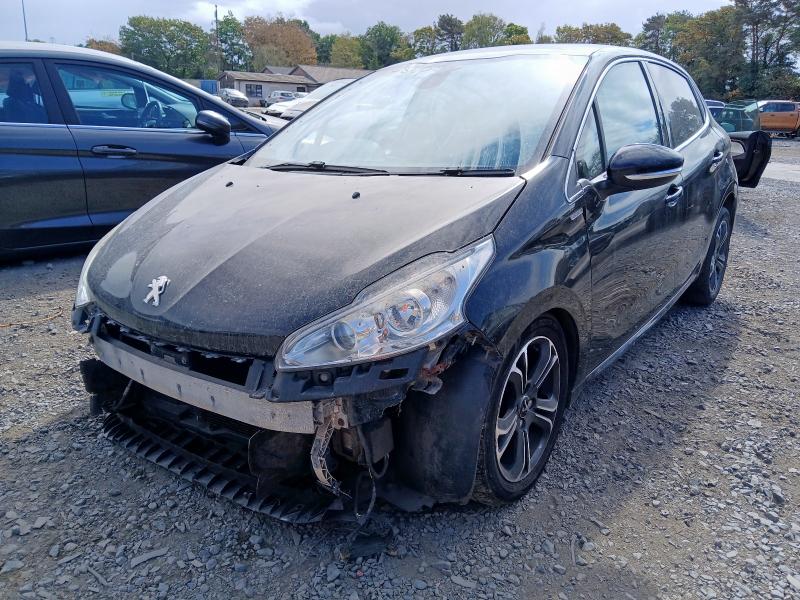 2013 PEUGEOT 208 INTUITIVE  for sale at Copart WOLVERHAMPTON