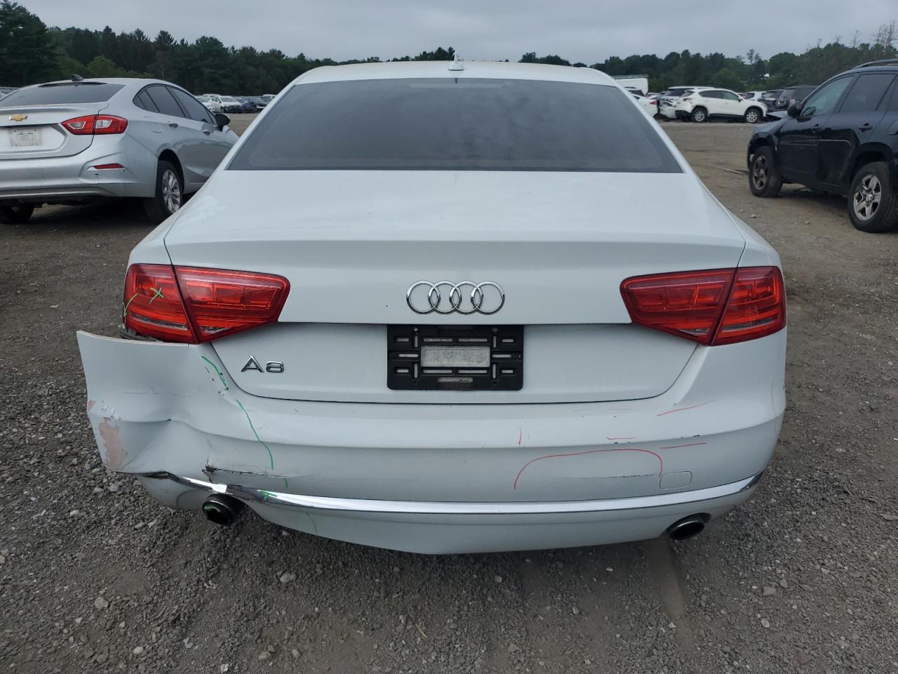 2013 Audi A8 Quattro VIN: WAUAGAFD9DN011522 Lot: 68629395