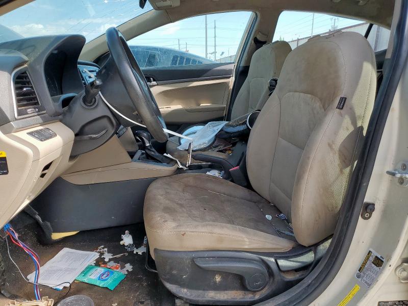 Sedans HYUNDAI ELANTRA 2017 Cream