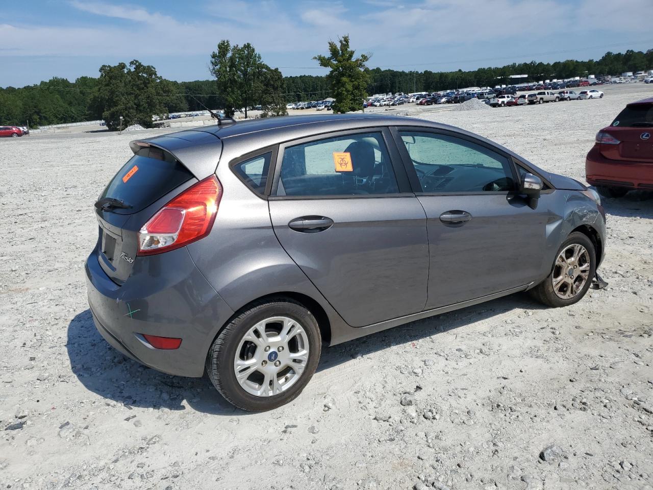 2014 Ford Fiesta Se grey null gas 3FADP4EJ5EM111336 photo #4