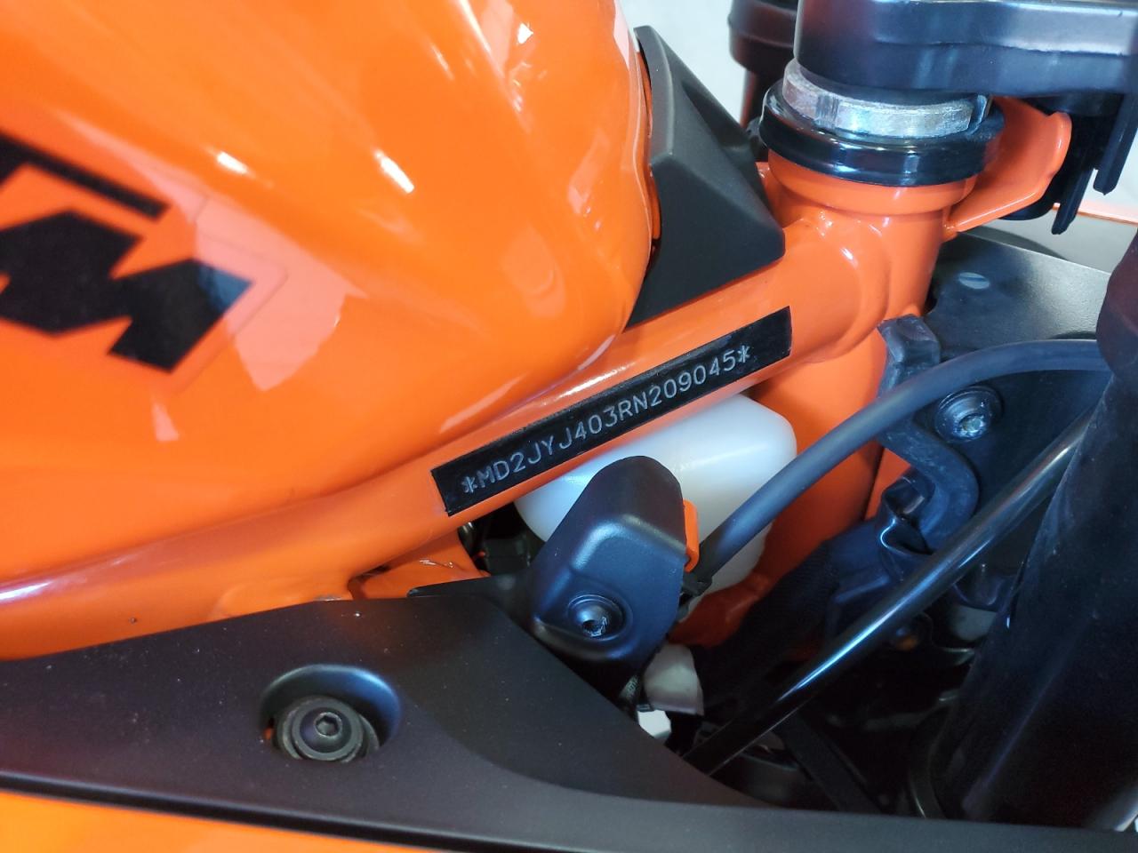 2024 Ktm 390 Rc VIN: MD2JYJ403RN209045 Lot: 70685775