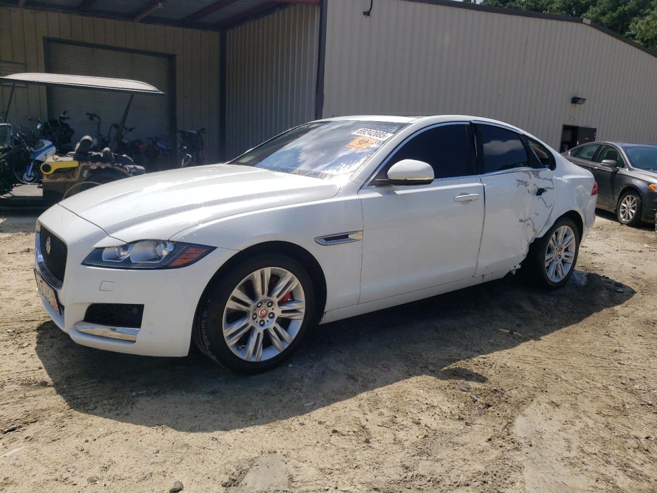 2016 Jaguar Xf Premium white null gas SAJBD4BV6GCY06805 photo #1