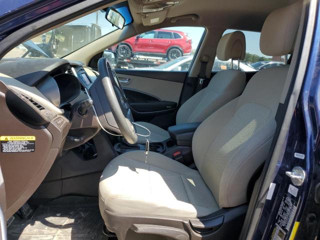  HYUNDAI SANTA FE 2017 Granatowy