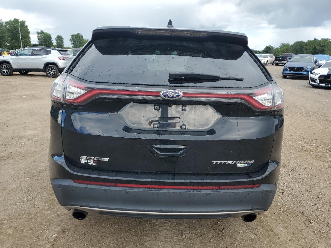 2017 Ford Edge Titanium VIN: 2FMPK4K96HBB80747 Lot: 70464585