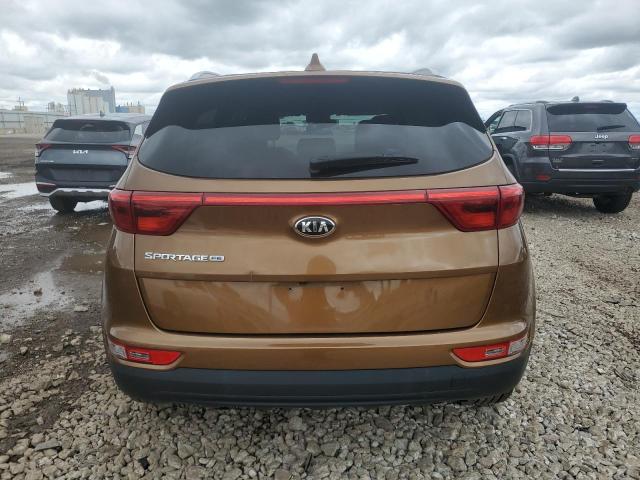  KIA SPORTAGE 2017 Коричневый